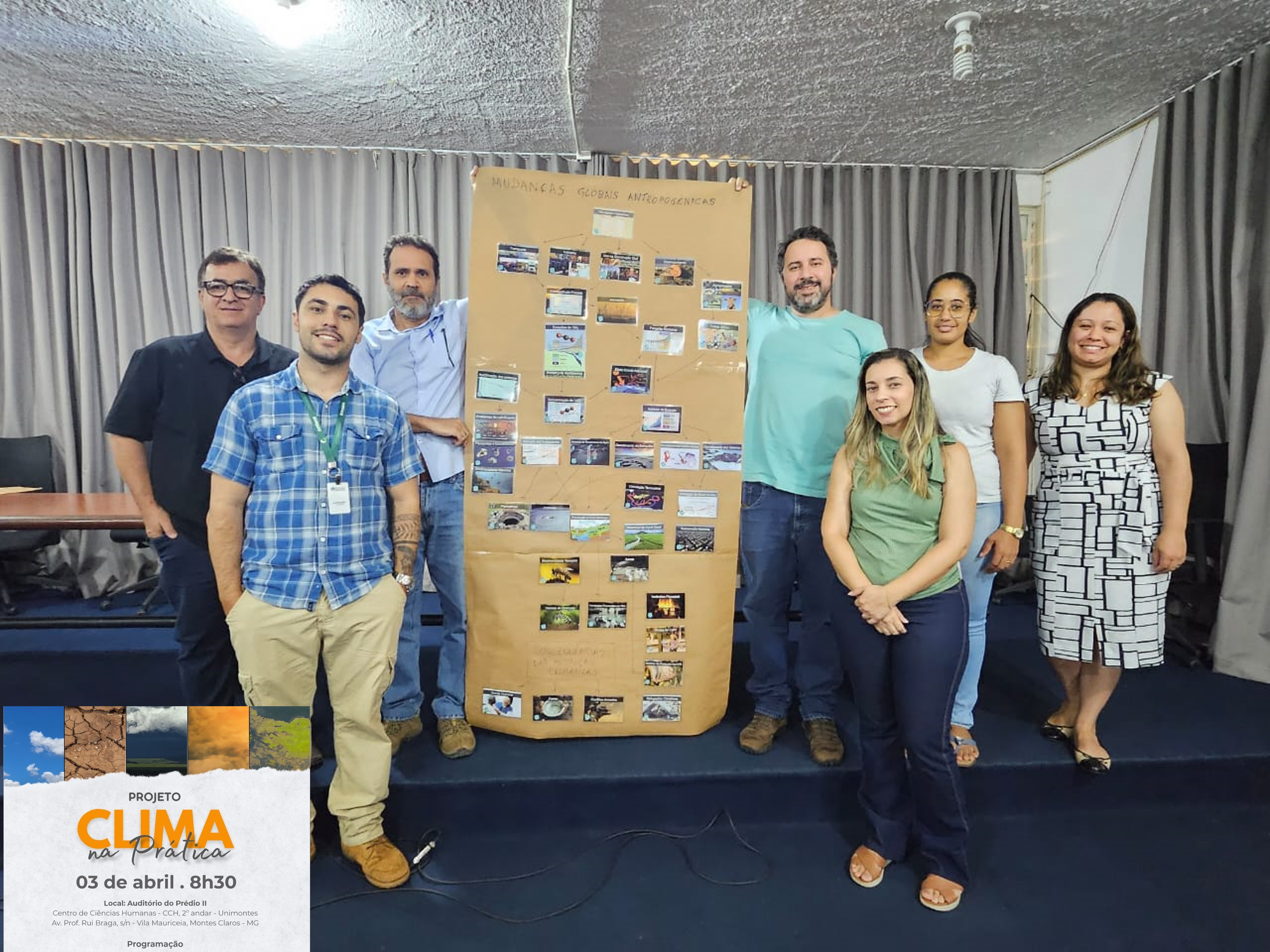 Equipe PPGEO e LAEUR participa do Projeto “Clima na Prática” em parceria com a SEMAD e Prefeitura de Montes Claros”