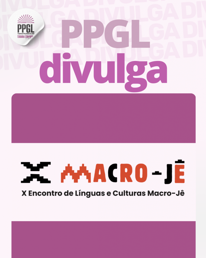 X Encontro de Línguas e Culturas Macro-Jê