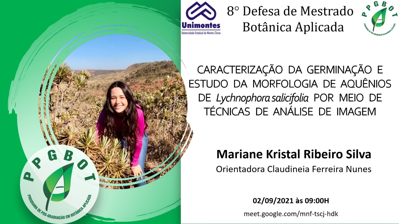 8° DEFESA DE MESTRADO BOTÂNICA APLICADA