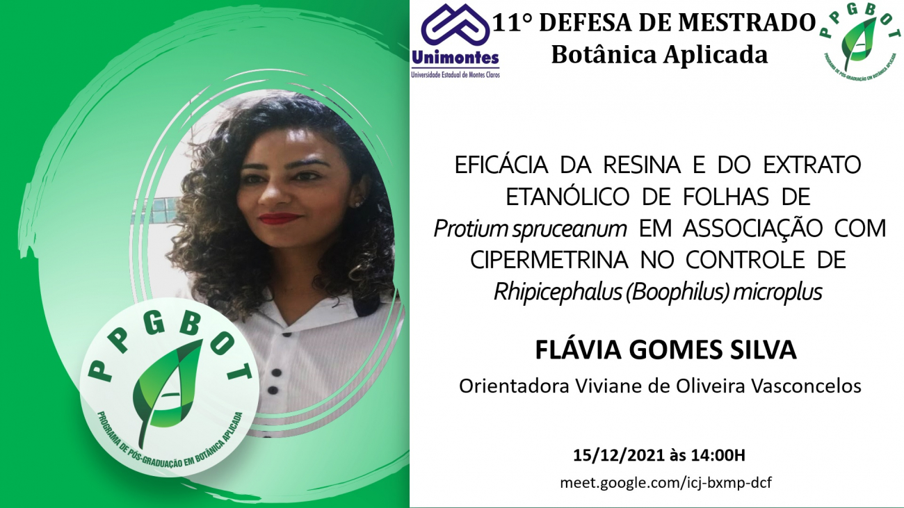 11° Defesa PPGBot Flávia Gomes