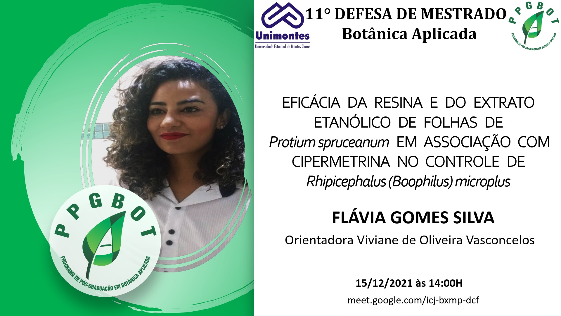 11° Defesa do PPGBot