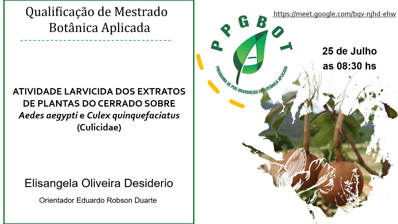 Qualificações do PPGBOT 1° Semestre de 2022