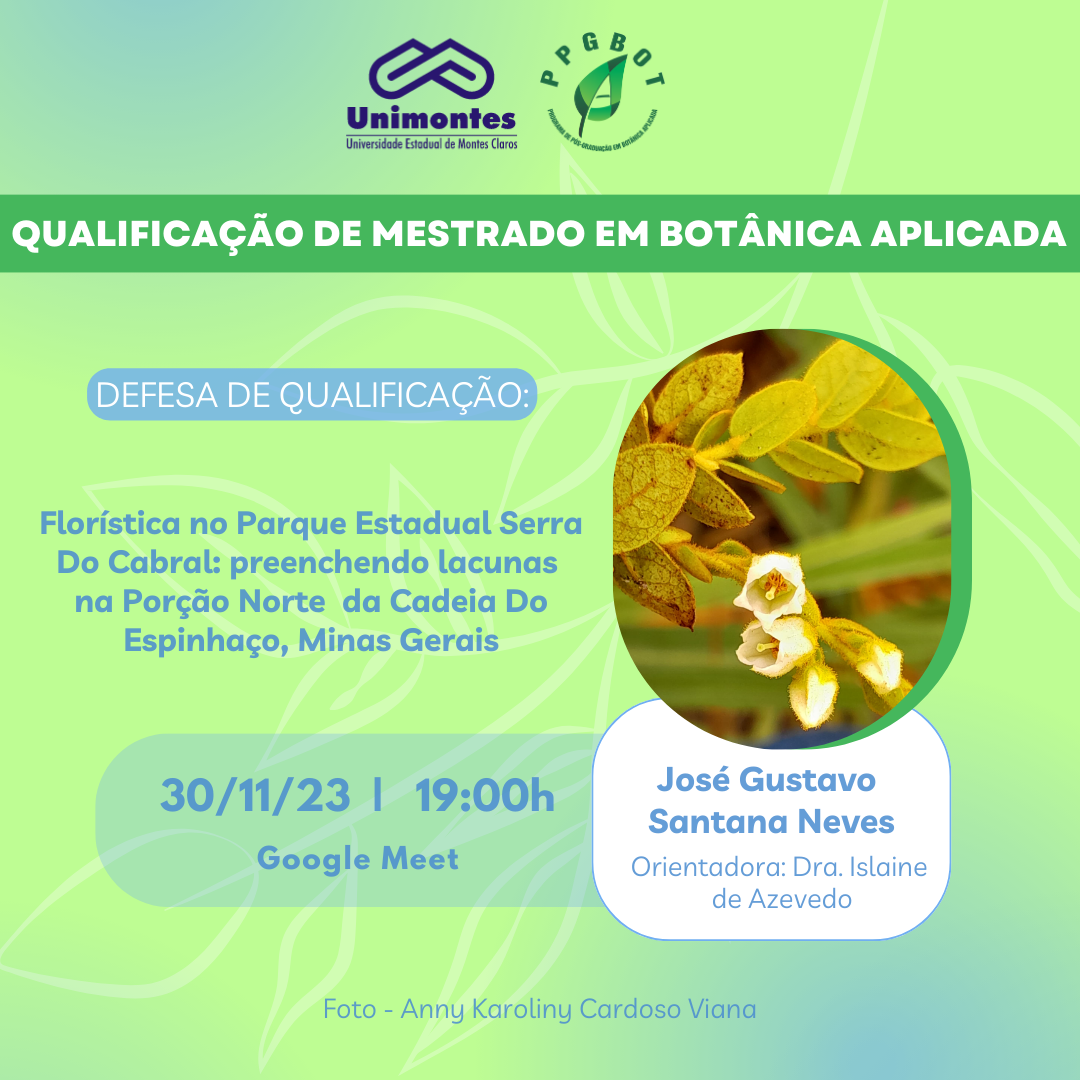 Qualificação de Mestrado